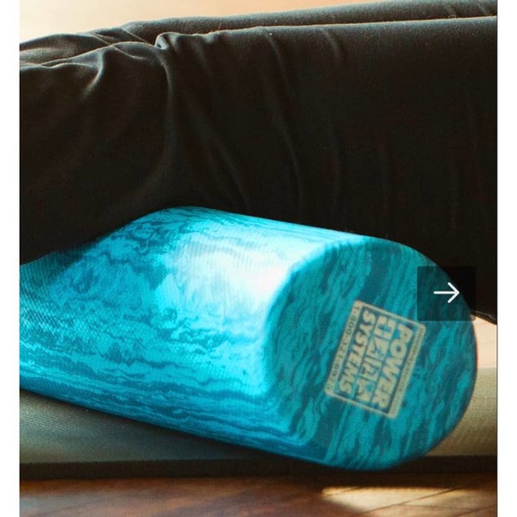 Premium EVA Foam Roller 36” X  6” blue sporting goods - Picture 2 of 3